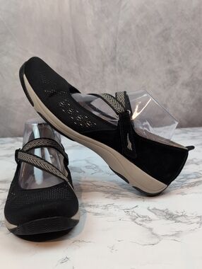 ​Dansko Haven Black Mesh Mary Jane Comfort Walking Shoes - Size 42 (US 11.5-12)